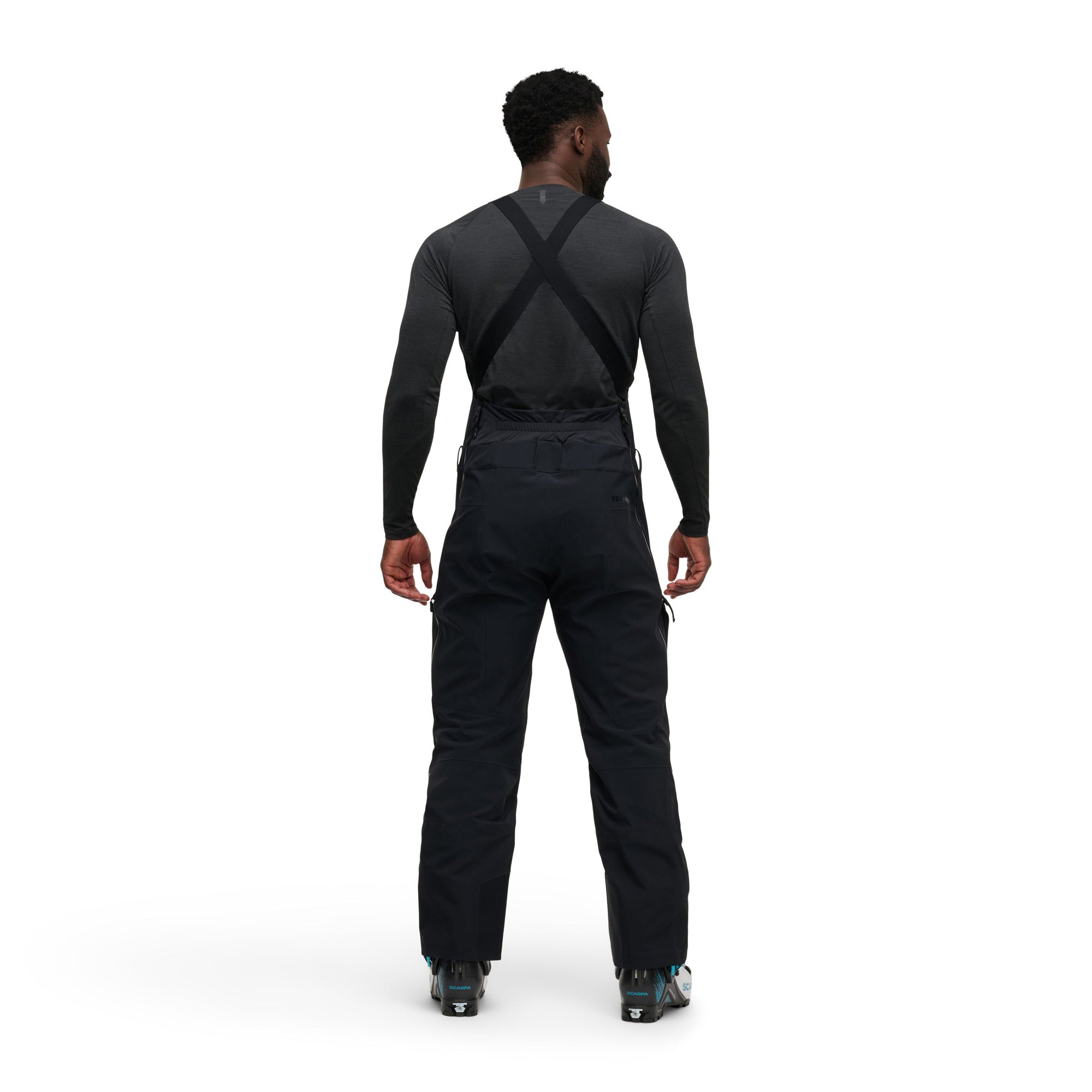 Black Diamond Men's Recon Stretch Bibs - Black, detail