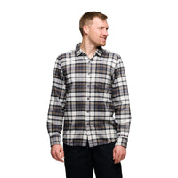 Black Diamond Men's Project Flannel - Black-Chalk
