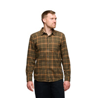 Black Diamond Men's Project Flannel - Dark Moss-Rye