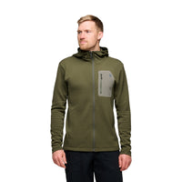 Black Diamond Men's Diverge Full Zip Hoody - Dark Moss