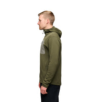 Black Diamond Men's Diverge Full Zip Hoody - Dark Moss