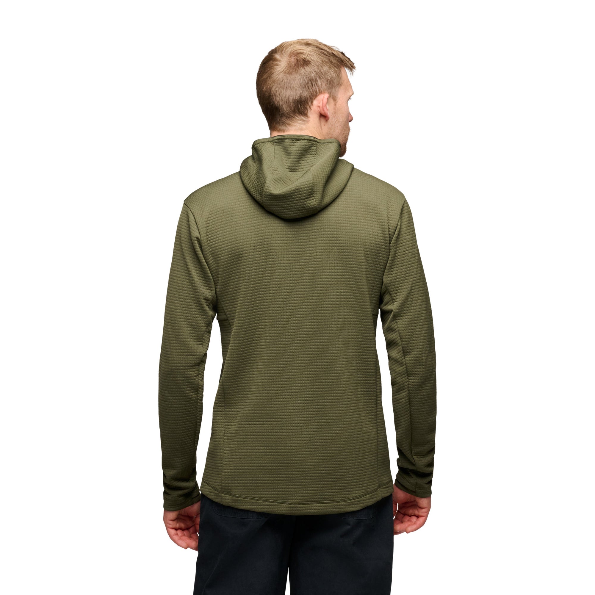 Black Diamond Men's Diverge Full Zip Hoody - Dark Moss