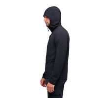 Black Diamond Men's Coefficient Storm Full Zip Hoody - Black