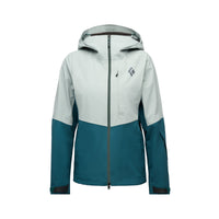 Black Diamond Women's Recon Stretch Ski Shell - Agave / Deep Woods