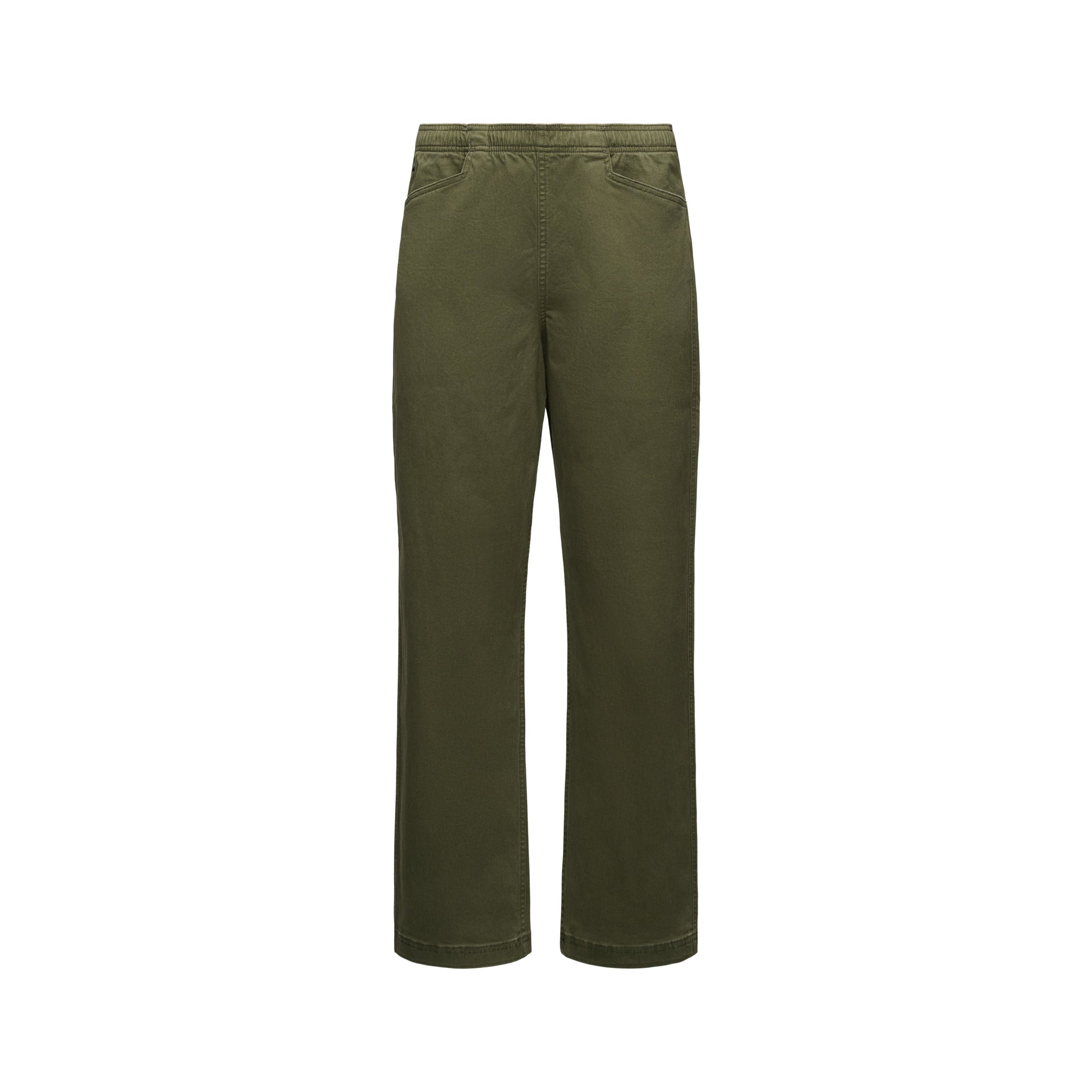 Black Diamond Women's Dirtbag Pants in Dark Moss, back