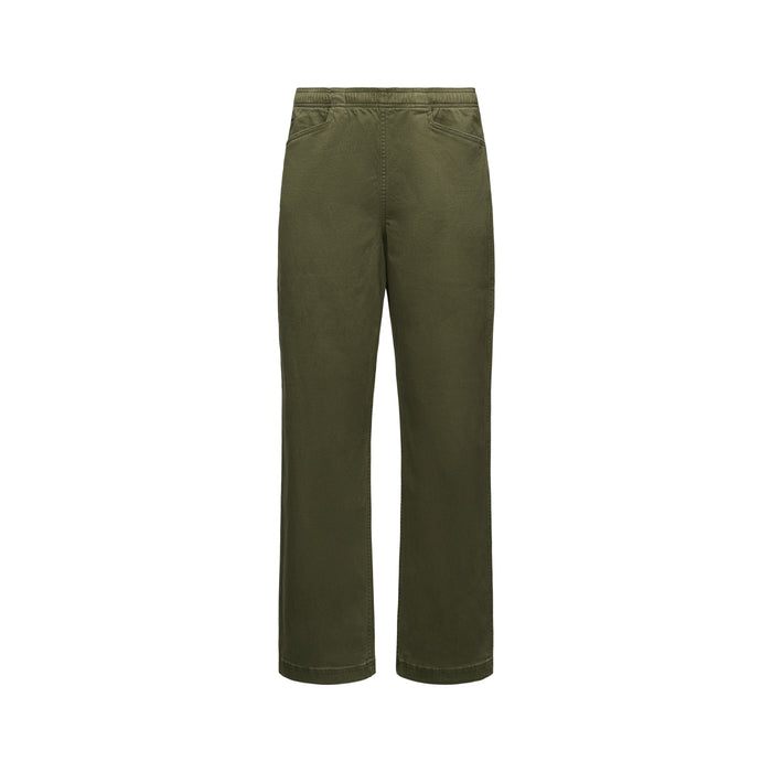 Black Diamond Women's Dirtbag Pants in Dark Moss, back