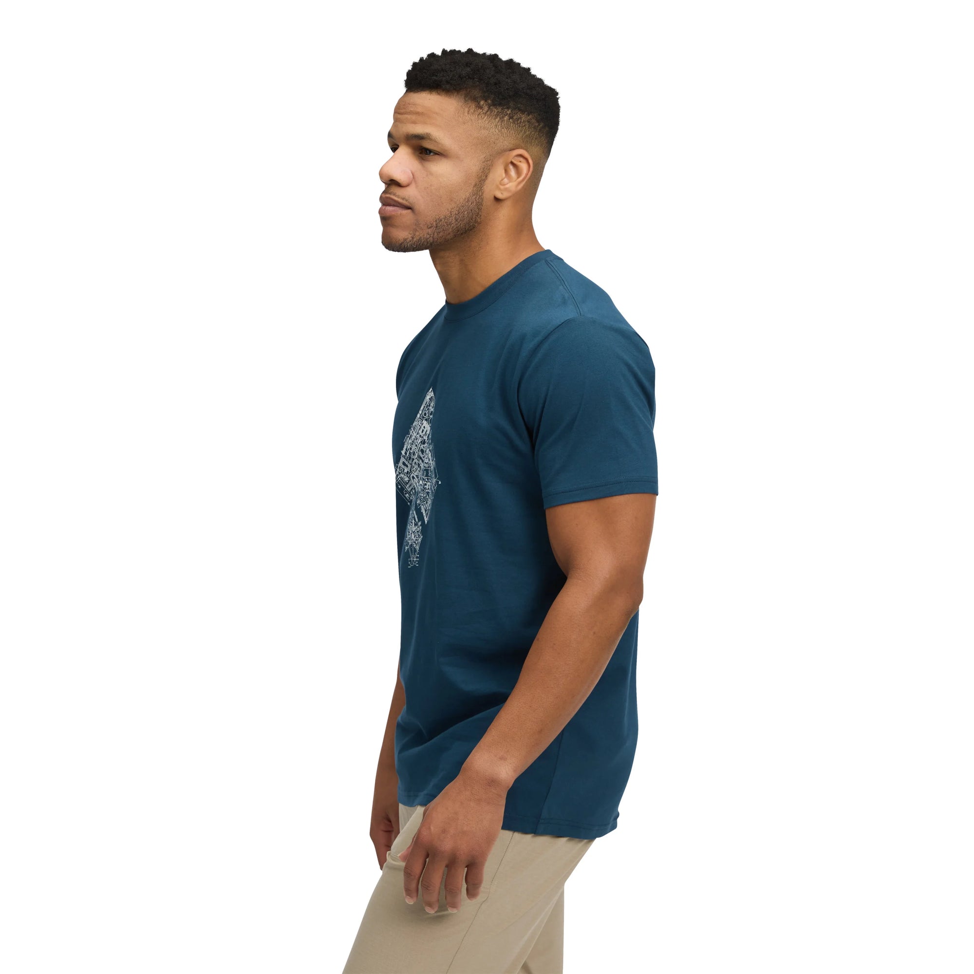 Men's Engineered Diamond Short Sleeve Tee