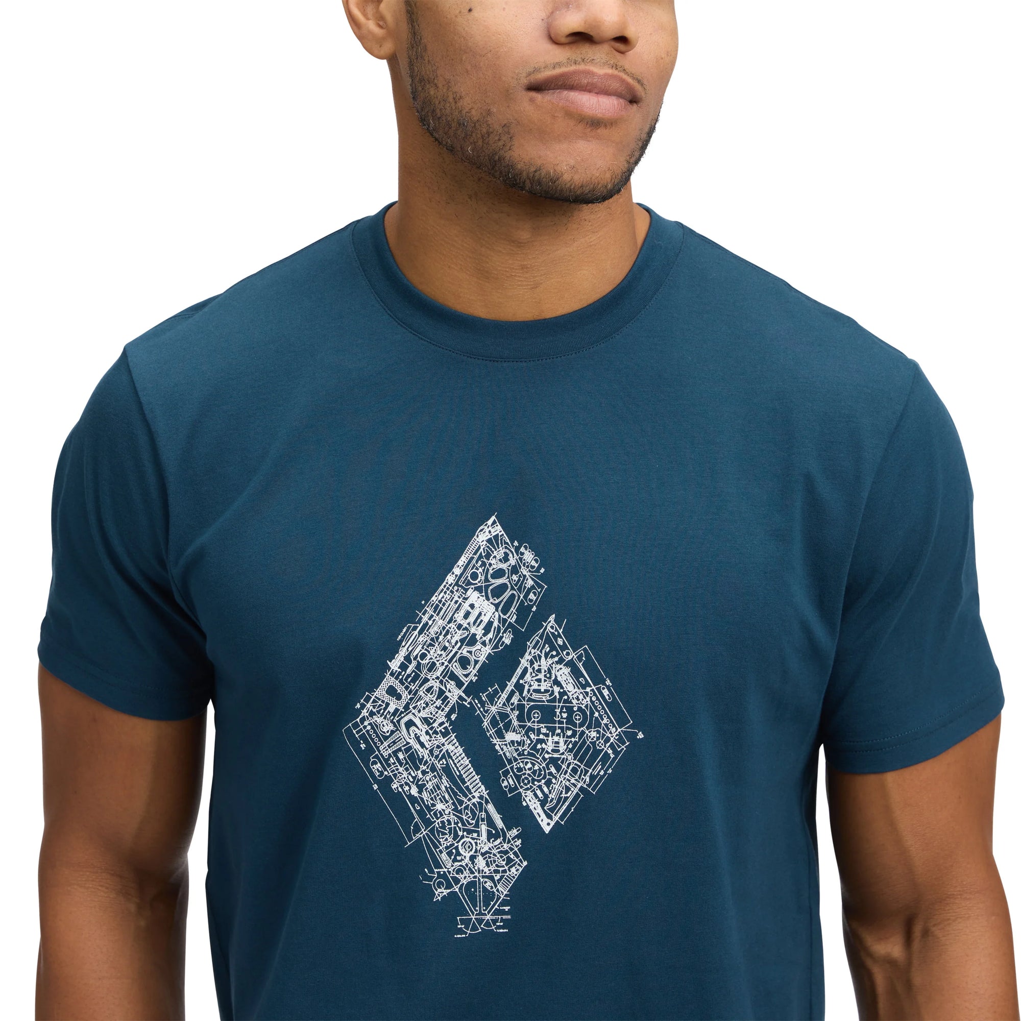 Men's Engineered Diamond Short Sleeve Tee
