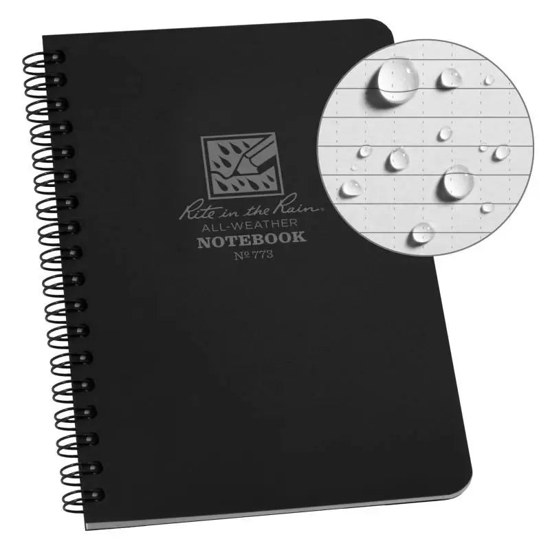 Side Spiral Notebook 4.625" x 7" Universal Pattern