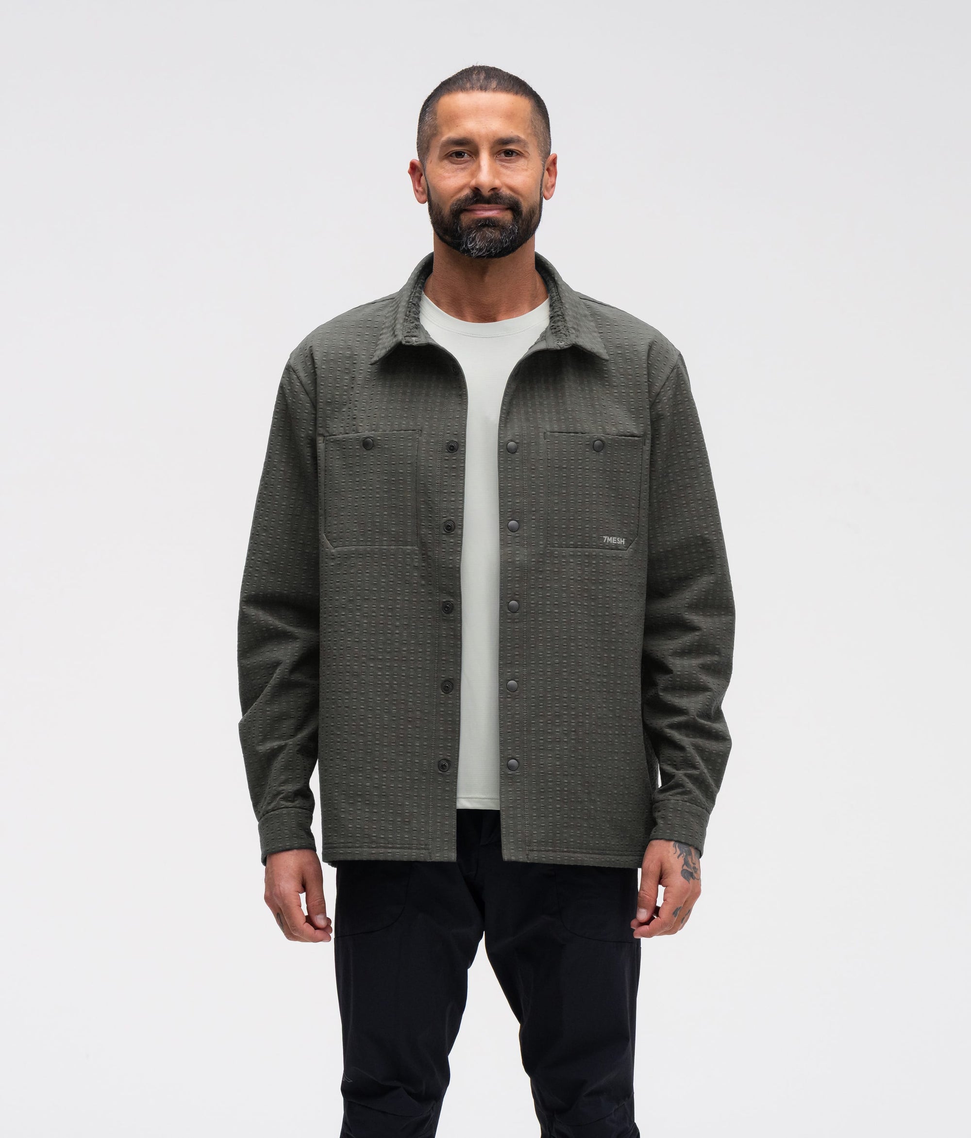 Men's Chilco Snap Shirt LS - Dark Shadow