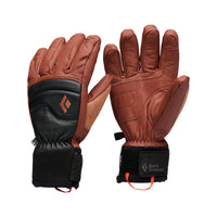 Black Diamond Spark Gloves in Dapper Red, view 1