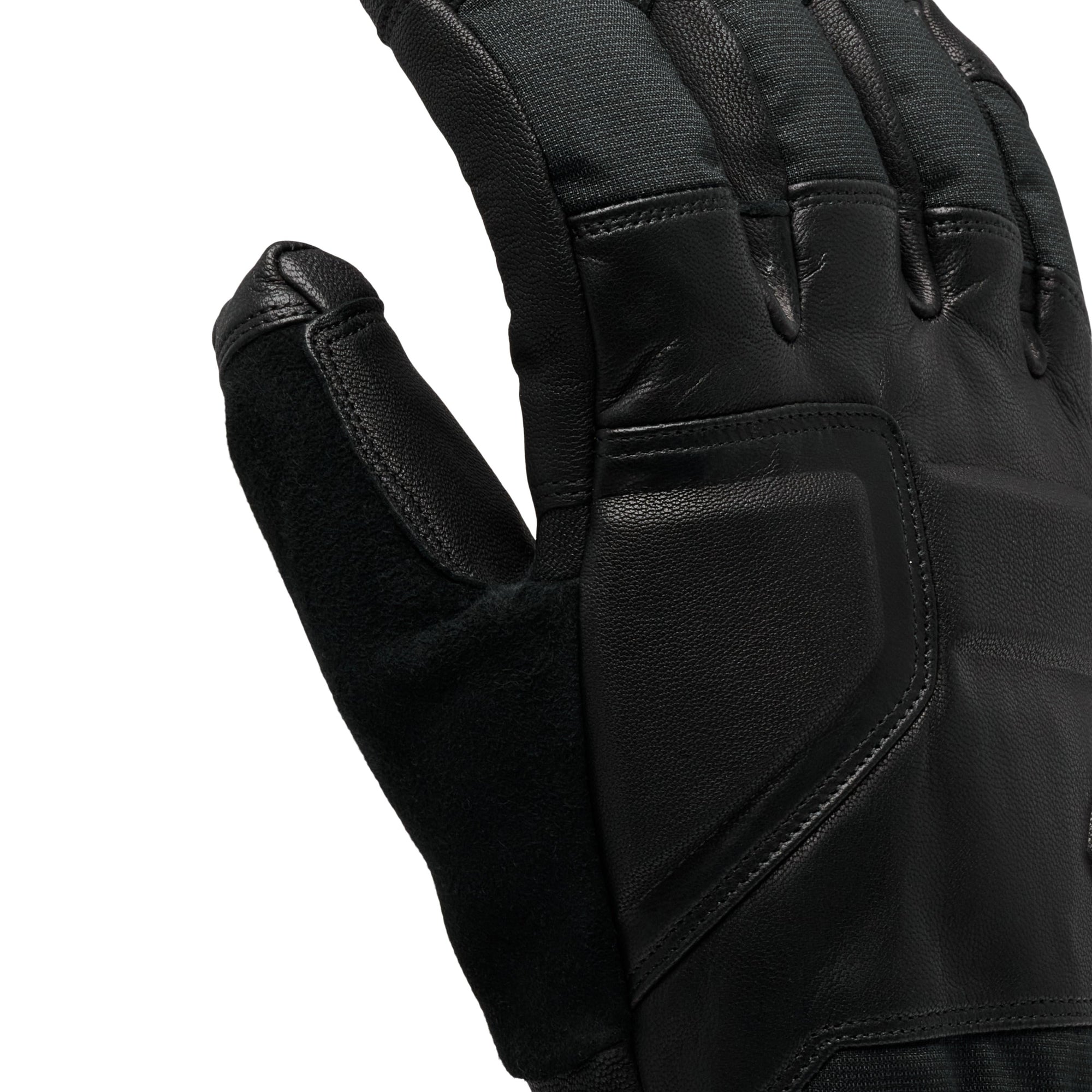 Black Diamond Guide Gloves in Black, view 3