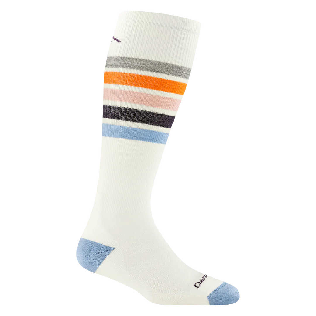 Women's Snowburst Over-the-Calf Midweight With Cushion | Ski & Snowboard Sock | 8028