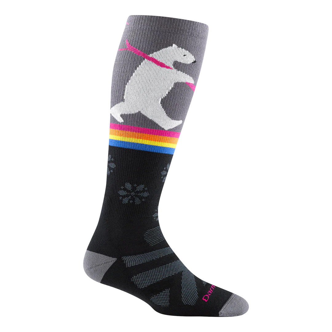 Women's Due North Over-the-Calf Midweight With Cushion | Ski & Snowboard Sock | 8041