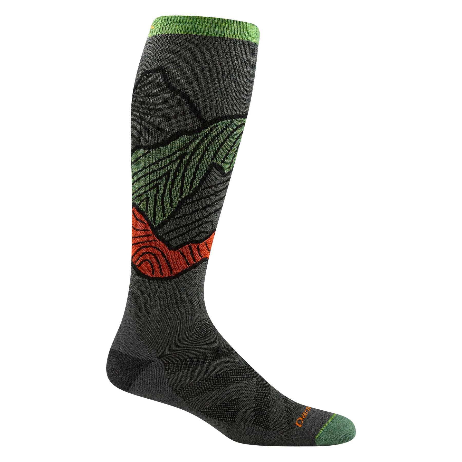 Men's Titan Over-the-Calf Lightweight With Cushion | Ski & Snowboard Sock | 8050