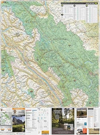East Kootenay Recreation Map 3rd Edition