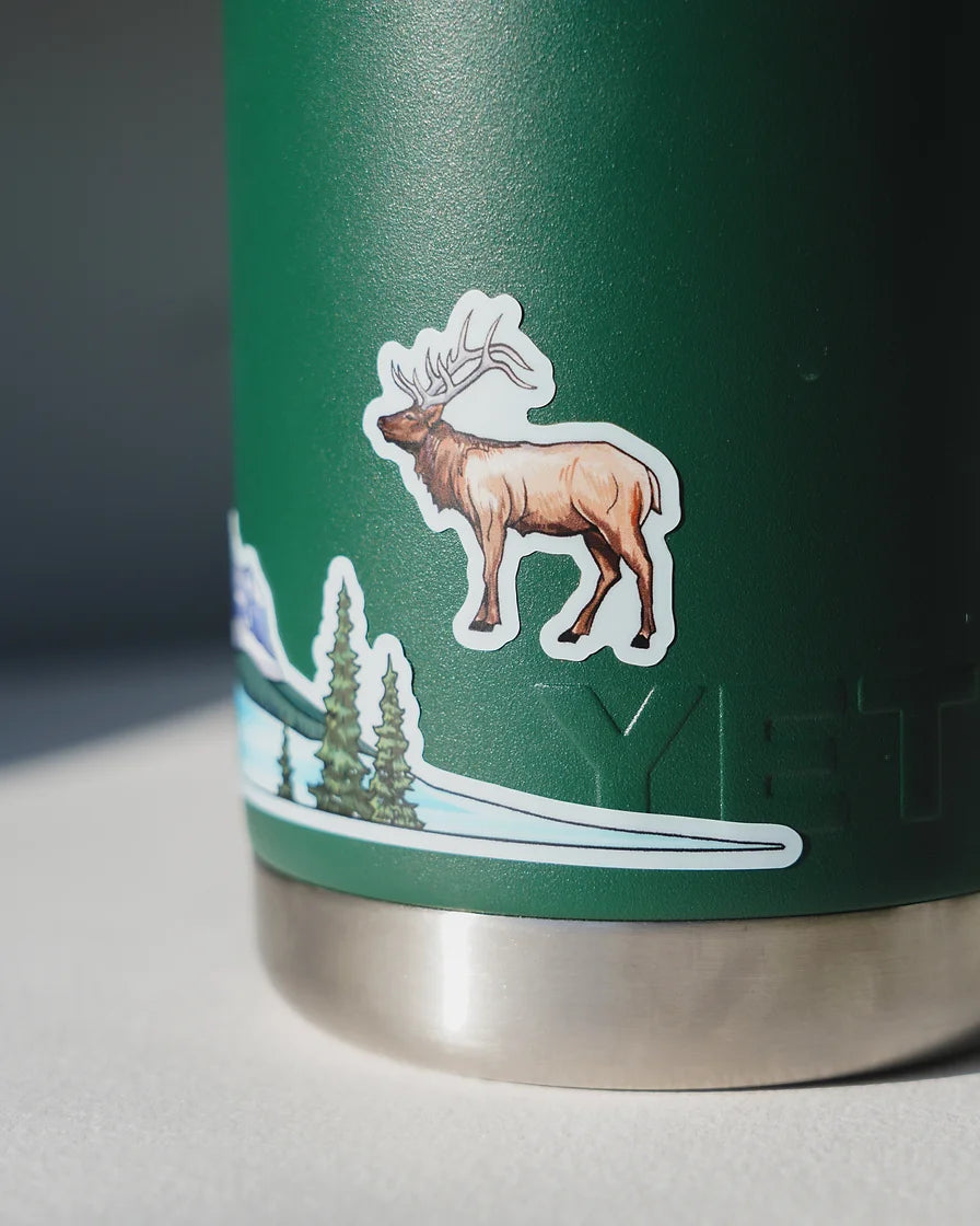 Banff National Park Miniscape Sticker