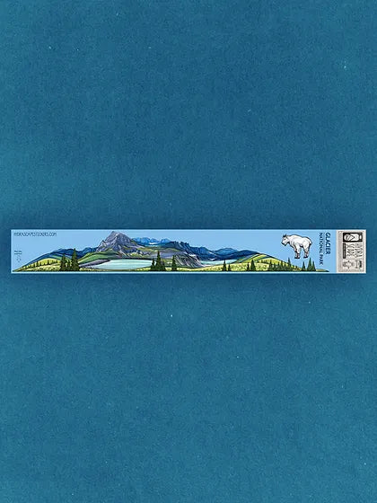 Glacier National Park Infinity Sticker