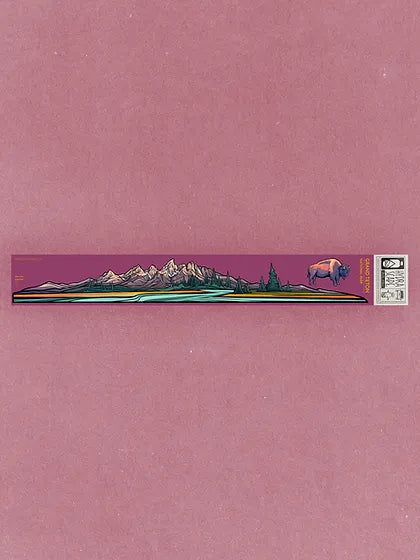 Grand Teton National Park Infinity Sticker