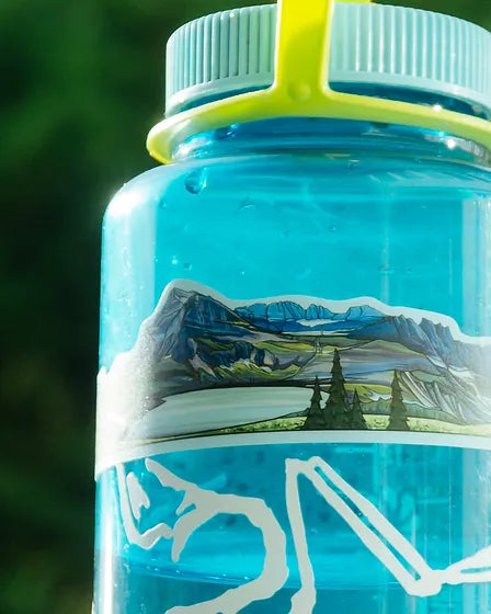 Glacier National Park Miniscape Sticker