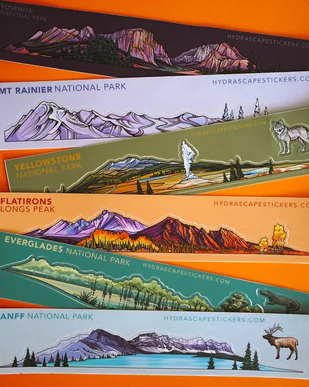 Yosemite National Park Miniscape Sticker