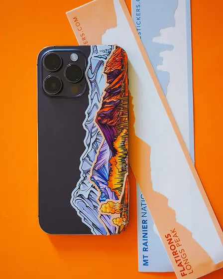 Denali National Park Miniscape Sticker