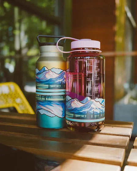 Cascade Volcanoes Infinity Sticker