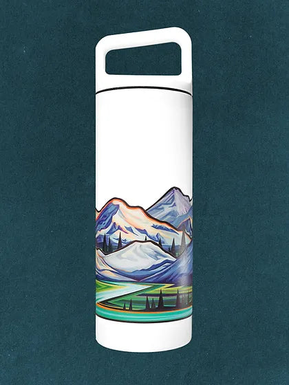 Cascade Volcanoes Infinity Sticker