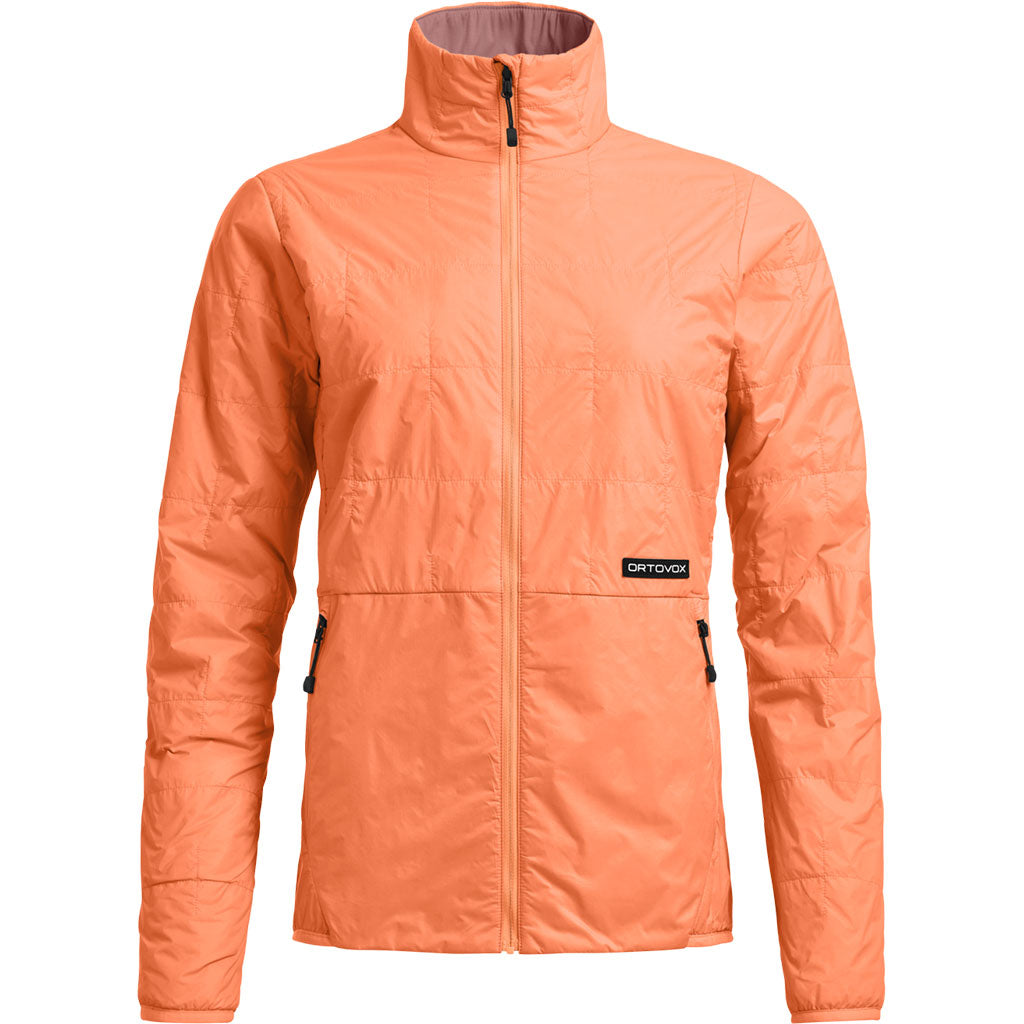 Women's Ortler Metawool 60 Rev Jacket in Faded Tangerine, alternate view