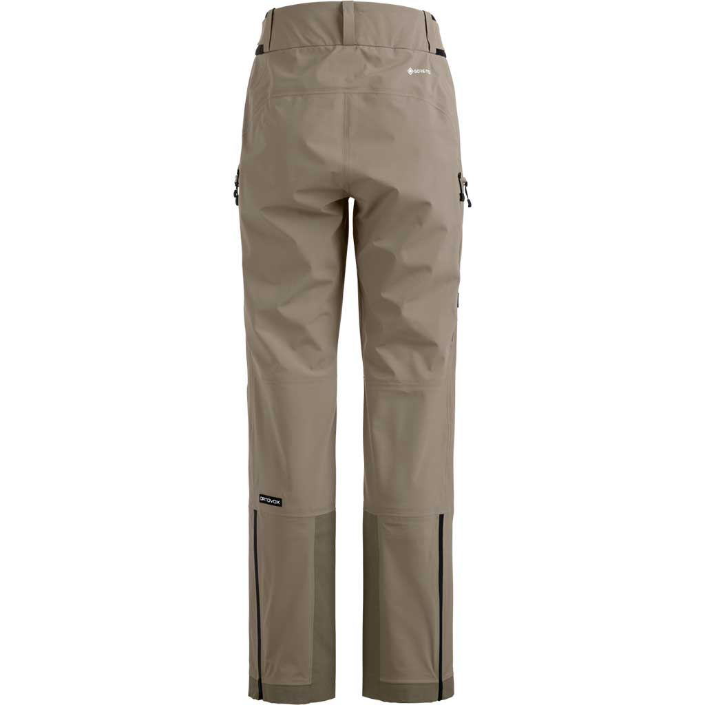 Ortovox Women's Ortler GORE-TEX Pants in Dark Linen, detail