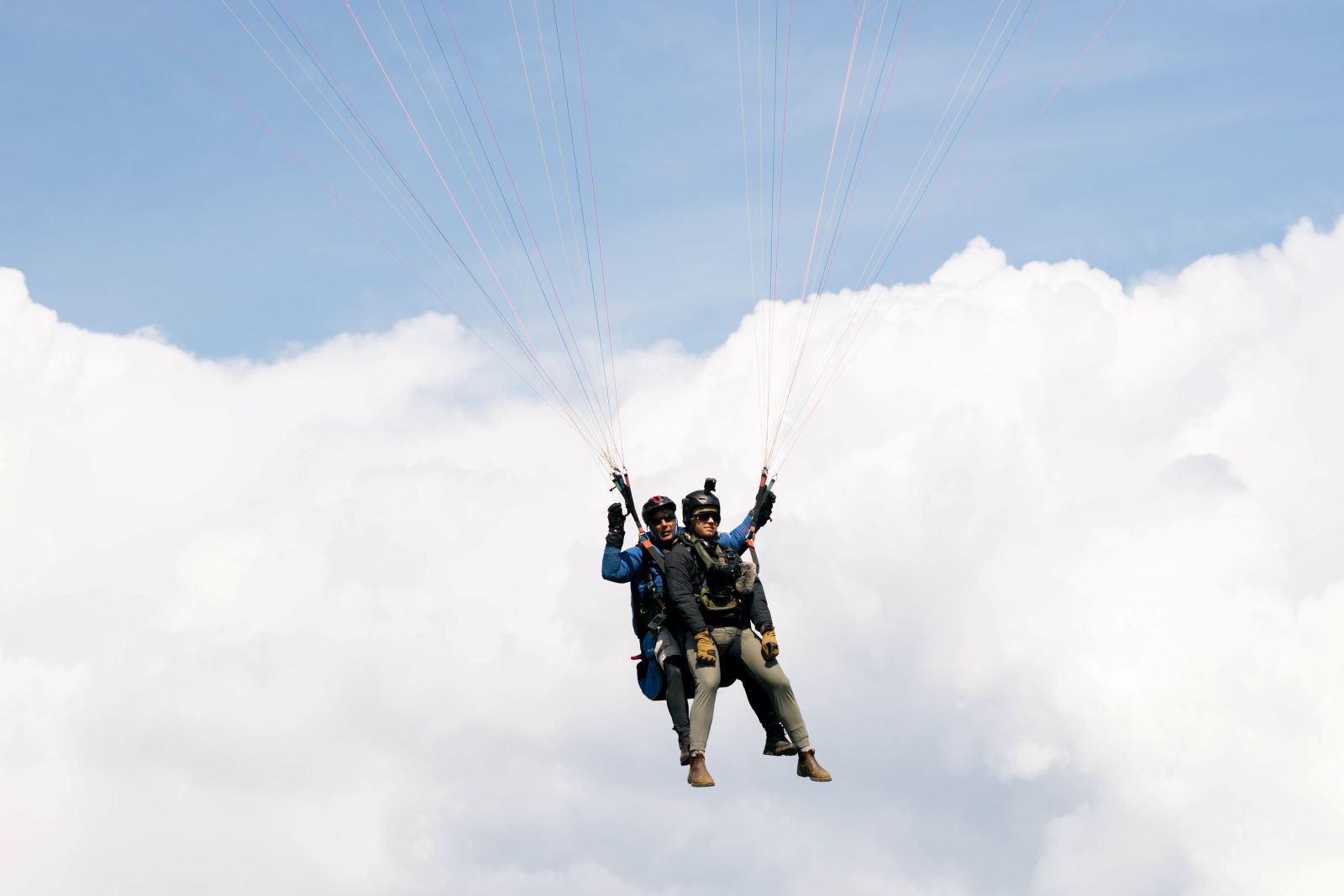 Tandem Paragliding Flight