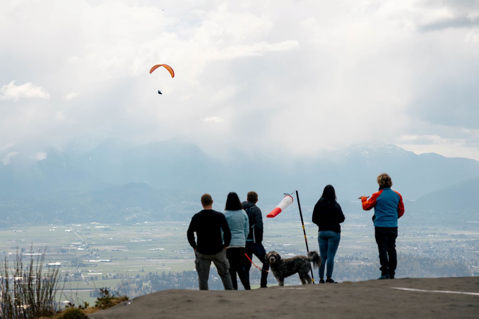 Tandem Paragliding Flight