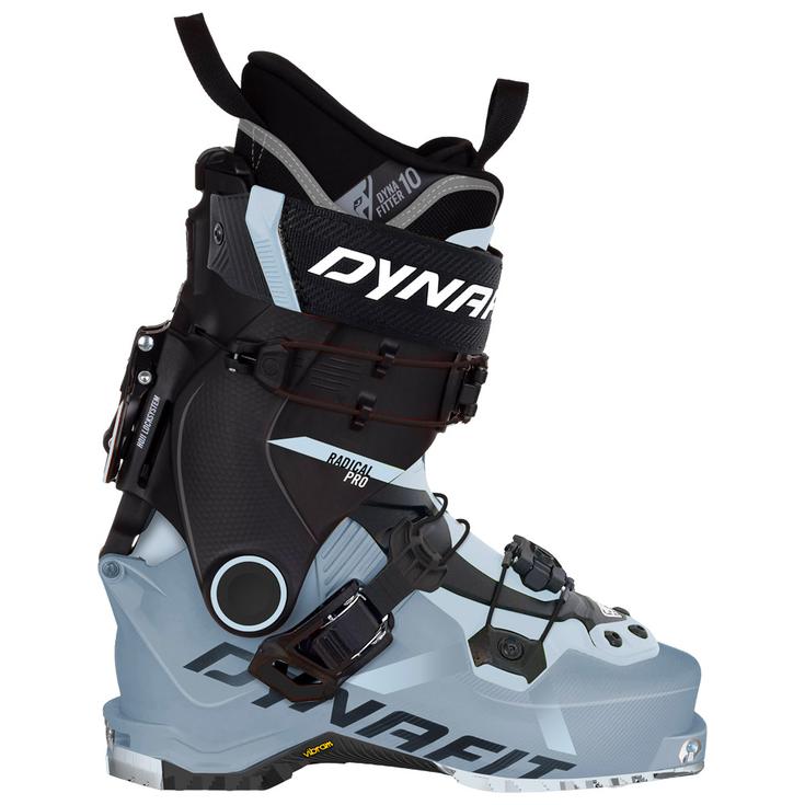 Women's Dynafit Radical Pro Boot Cloud Blue/Ballad Blue angle view
