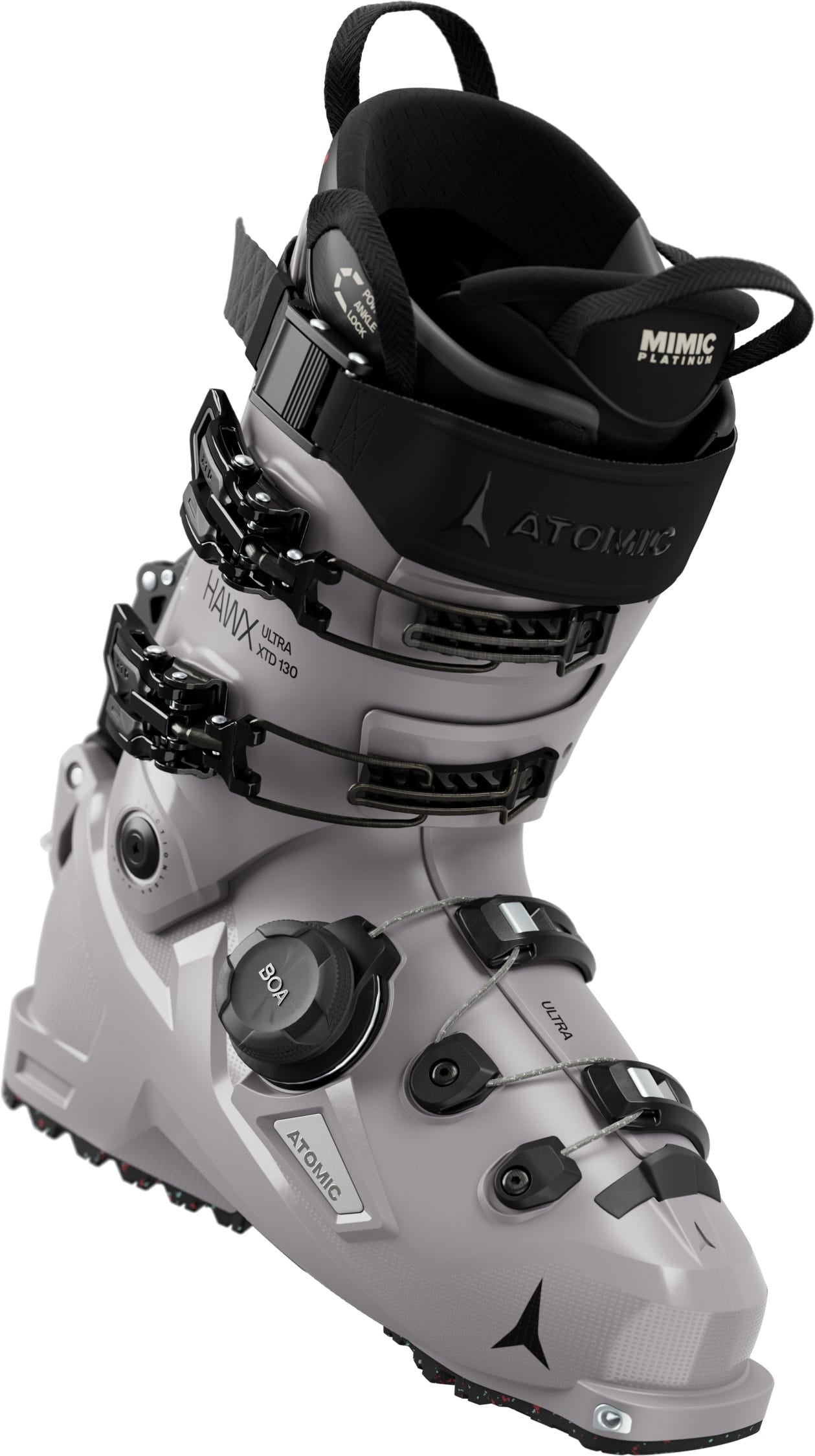Atomic Hawx Ultra XTD 130 BOA touring ski boot - Dust/Black, rear view
