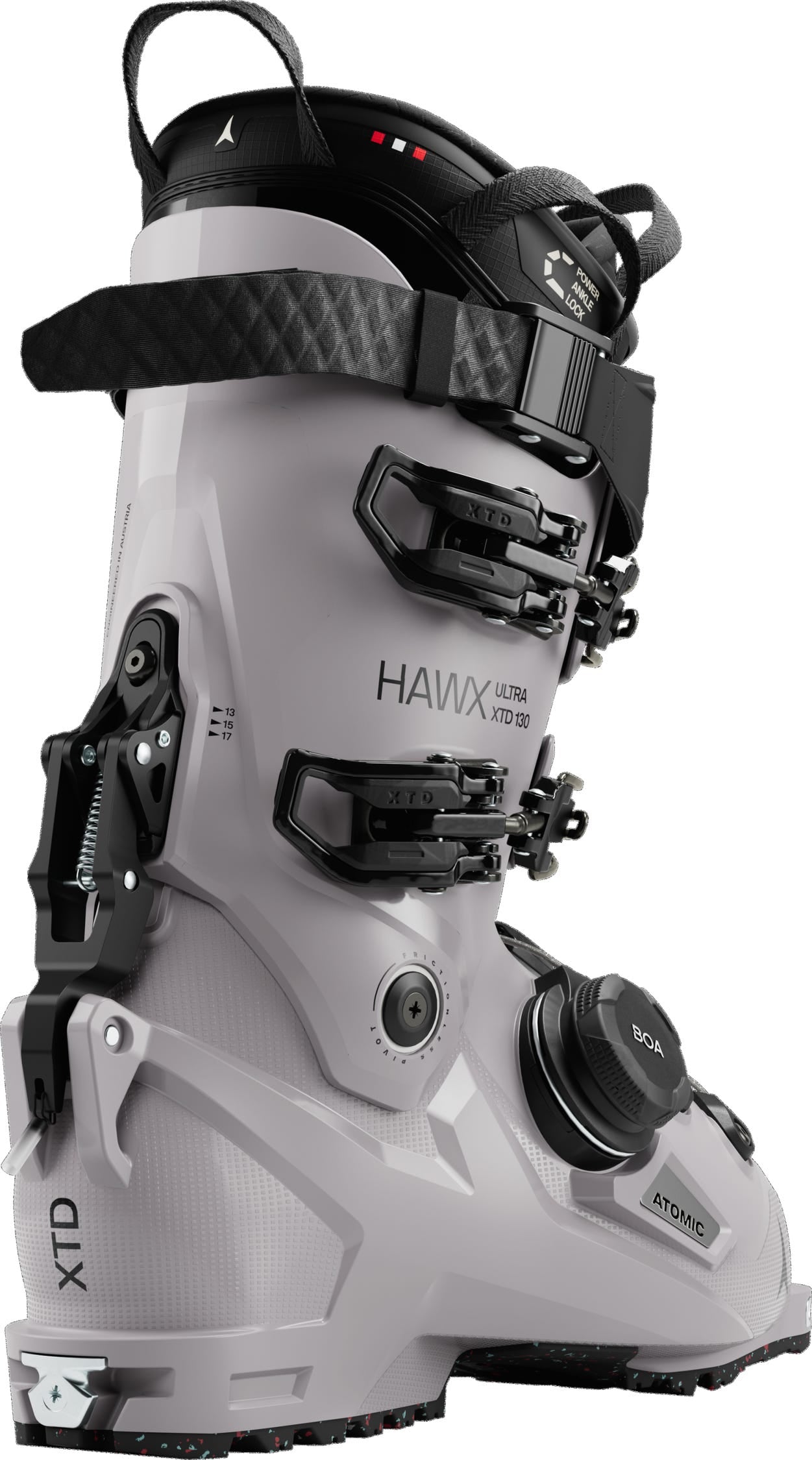 Atomic Hawx Ultra XTD 130 BOA touring ski boot - Dust/Black, detail view