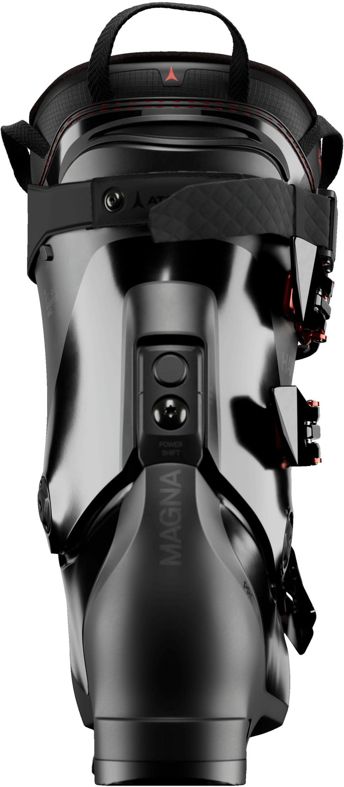 Atomic Hawx Magna 130 S ski boot - Black/Red, front view