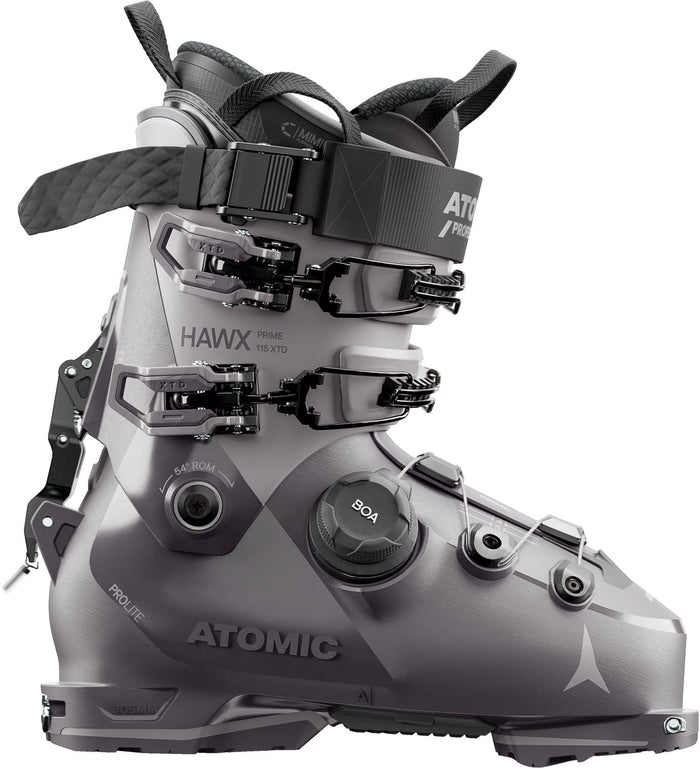 Atomic Hawx Prime XTD 115 BOA W touring ski boot - Iron Ore/Dust, side view