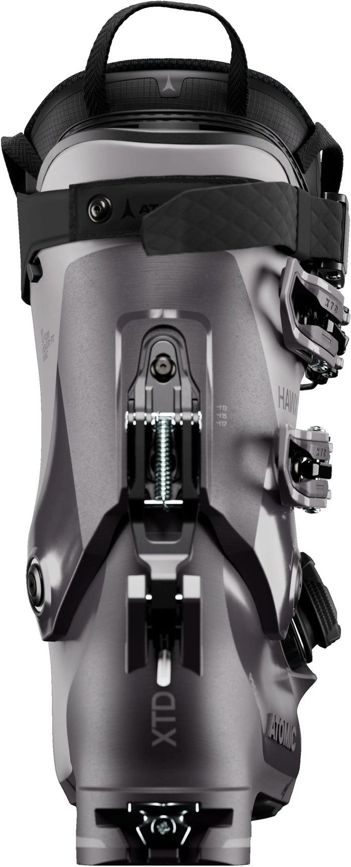 Atomic Hawx Prime XTD 115 BOA W touring ski boot - Iron Ore/Dust, front view