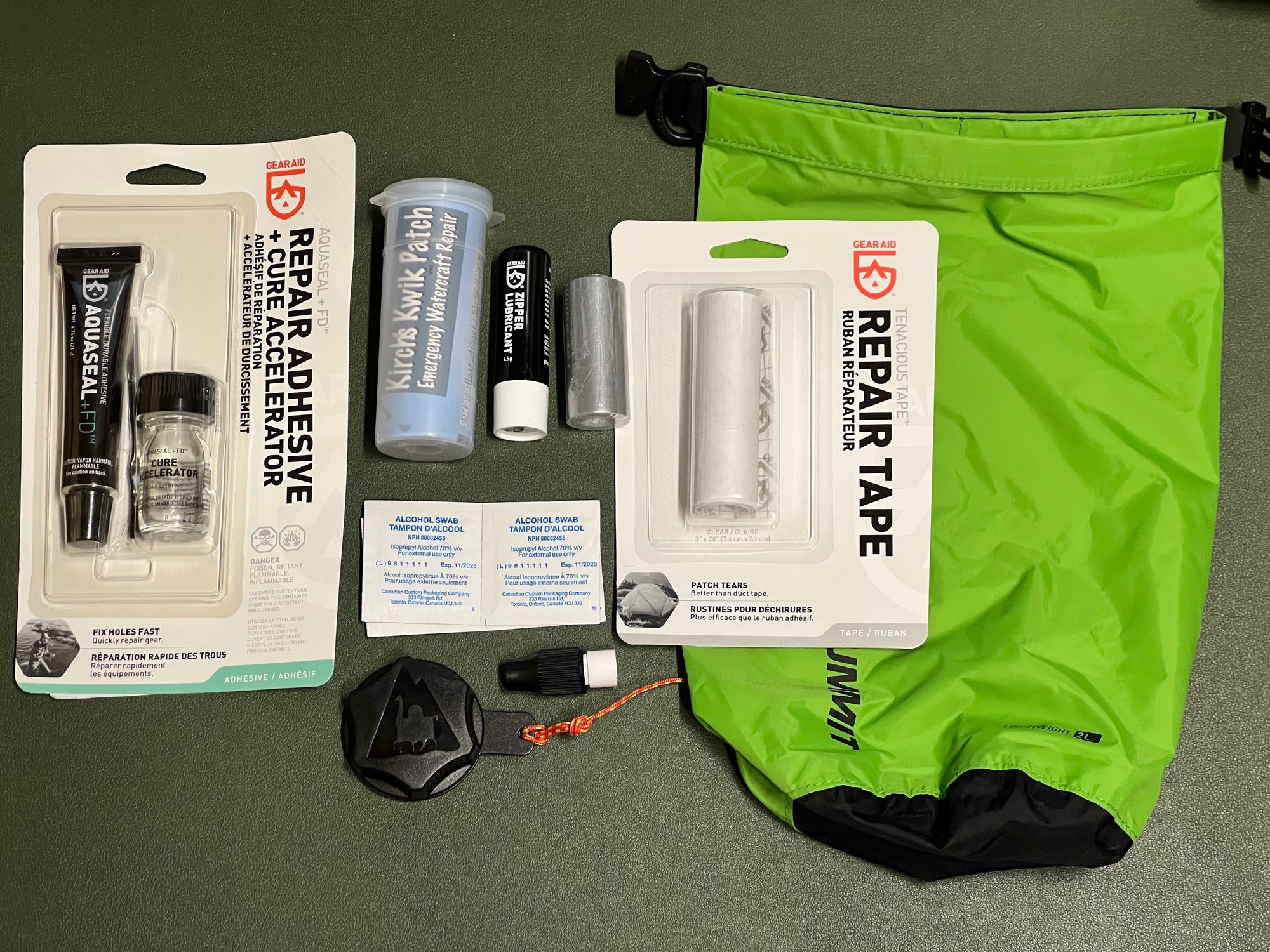 Adventure Packraft Repair Kit