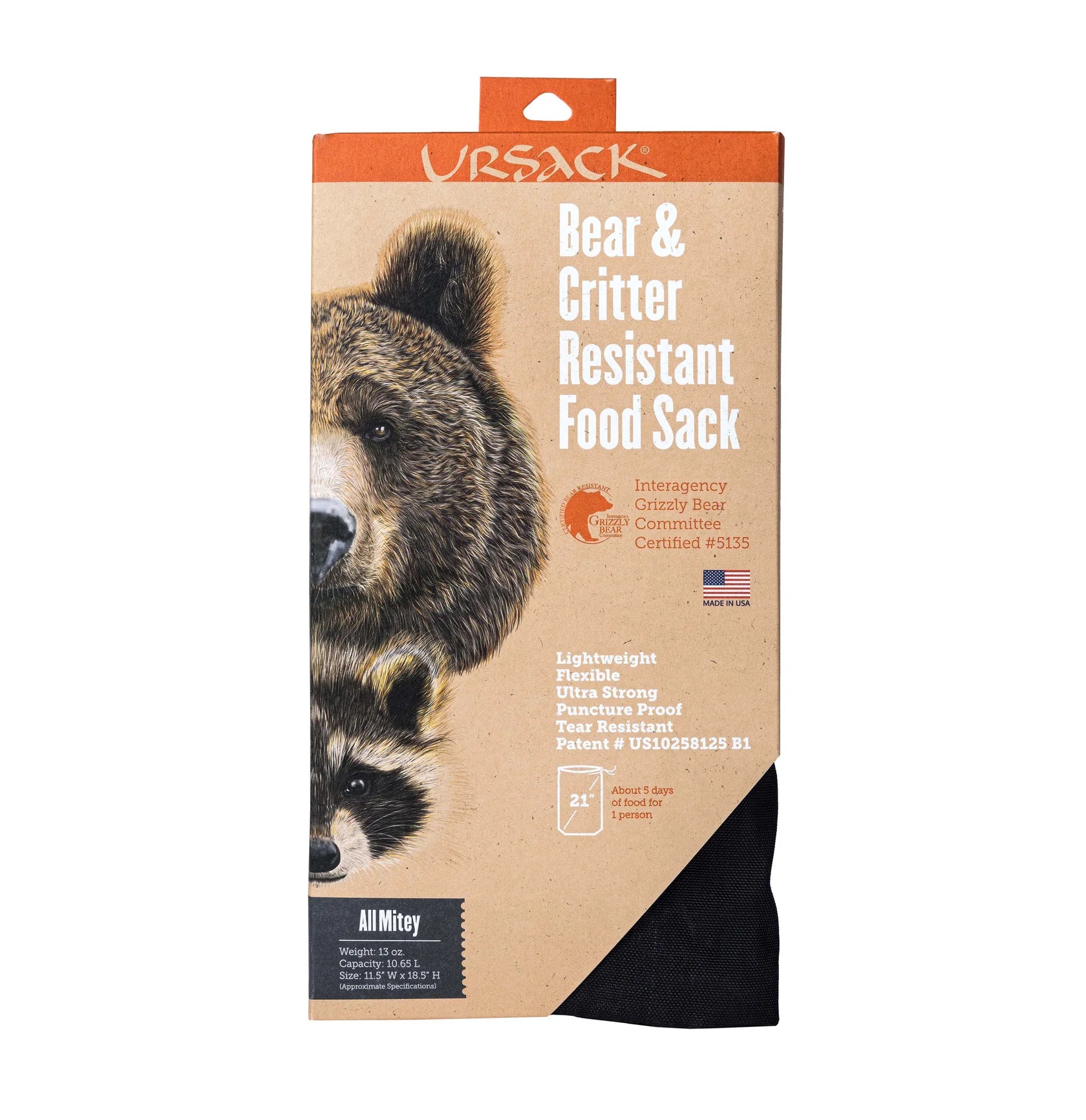 AllMitey - Bear & Critter Resistant Food Bag