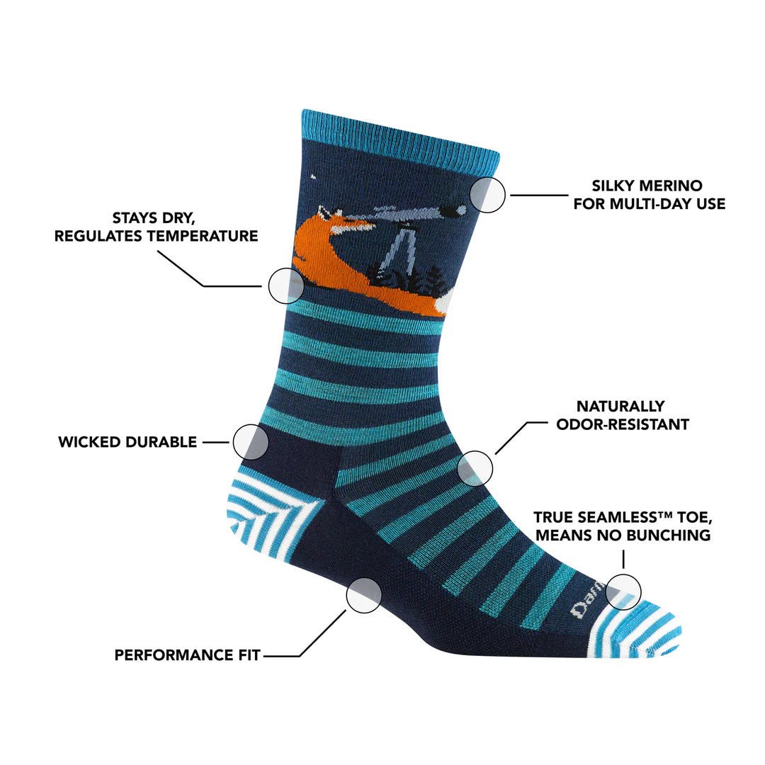 Women's Animal Haus Crew Lightweight Lifestyle Socks | 6037