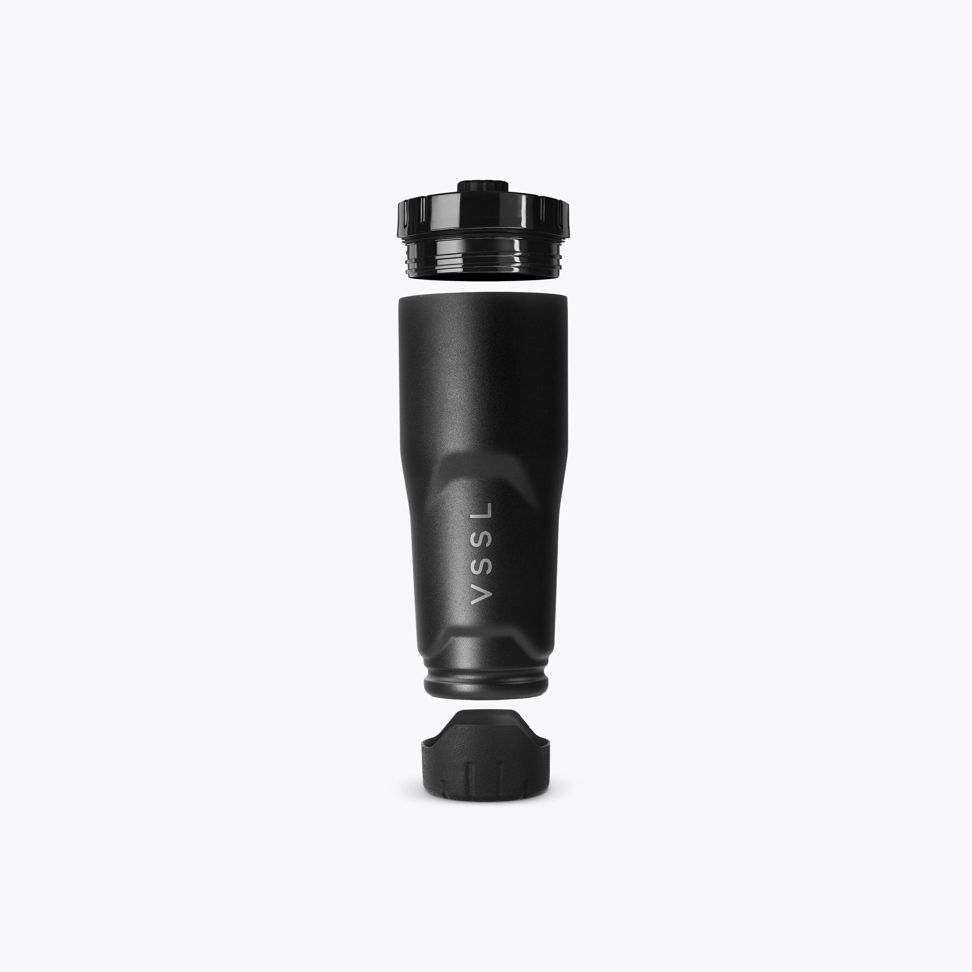 VSSL Rift Tumbler 20oz - Black, base detail