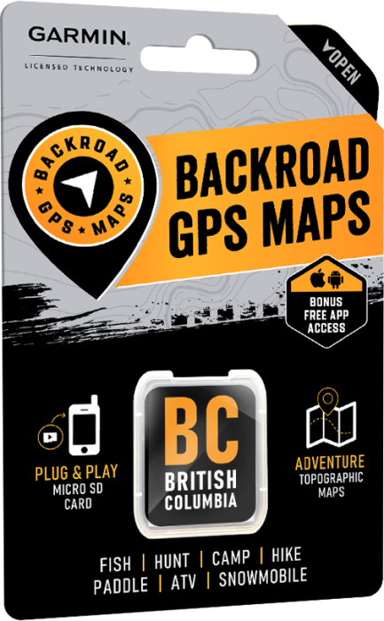 BC GPS Map