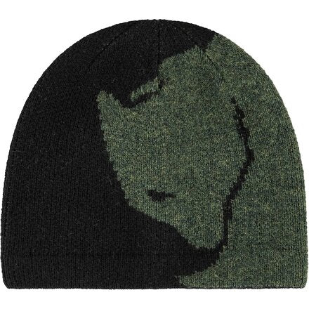 Fjällräven Bergtagen Jacquard Beanie, Black/Deep Forest