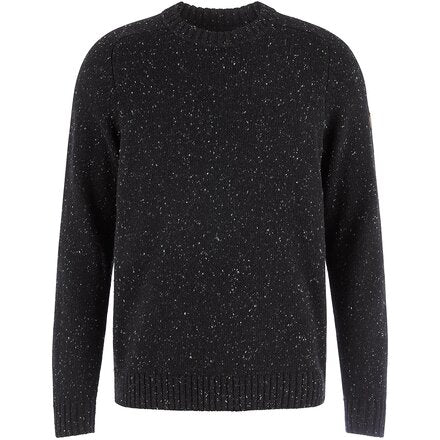 Fjällräven Men's Övik Neps Knit Sweater, Black