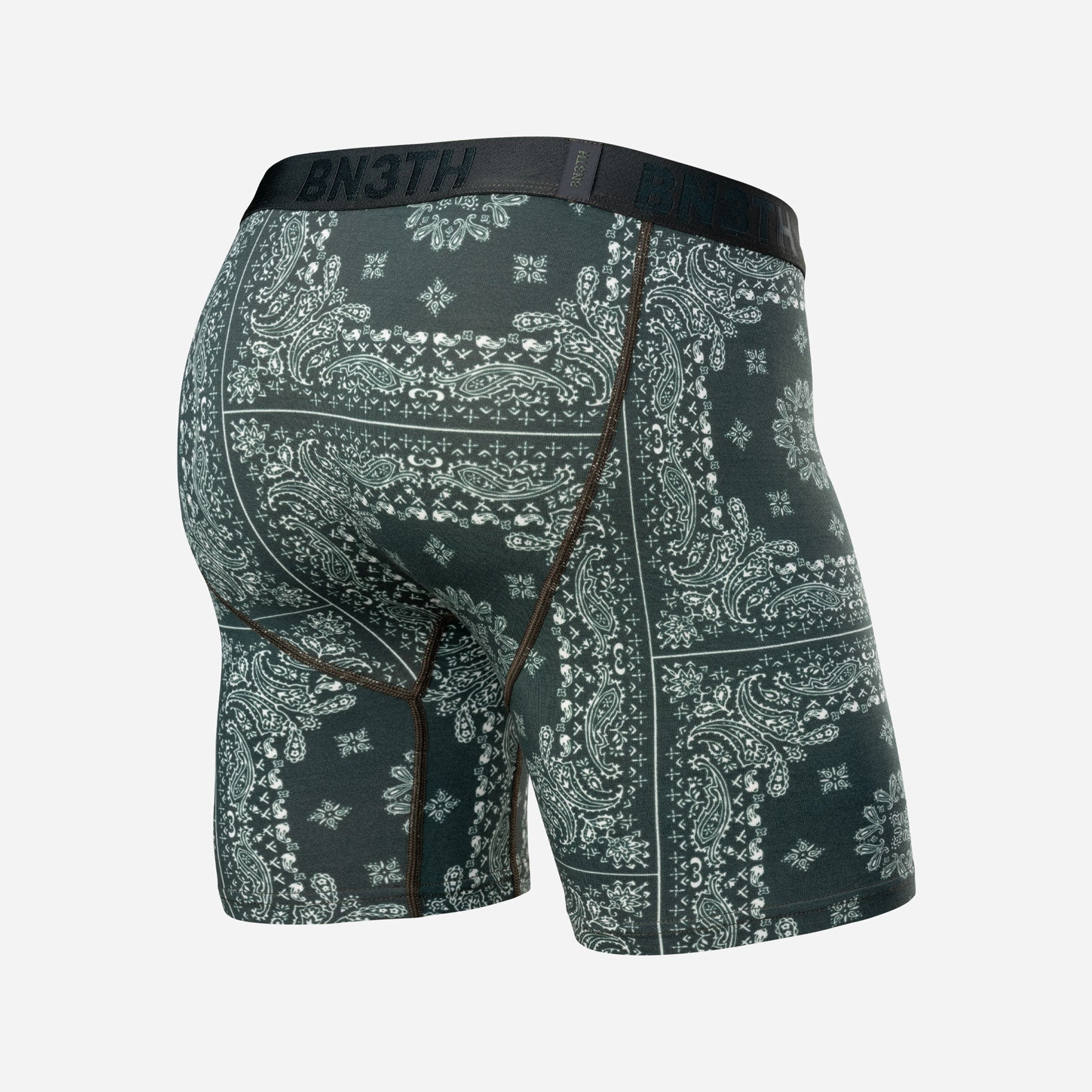 Bn3th Classic Icon Boxer Brief Bandana-Darkest Spruce