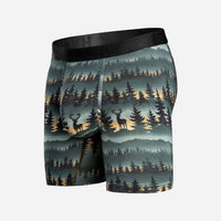Bn3th Classic Icon Boxer Brief Forest Stag-Deepest Spruce