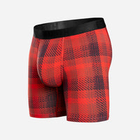 Bn3th Classic Icon Boxer Brief Lumber Jack Plaid-Red