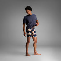 Essentials Boxer Brief in Cloudy Range Pink, side view