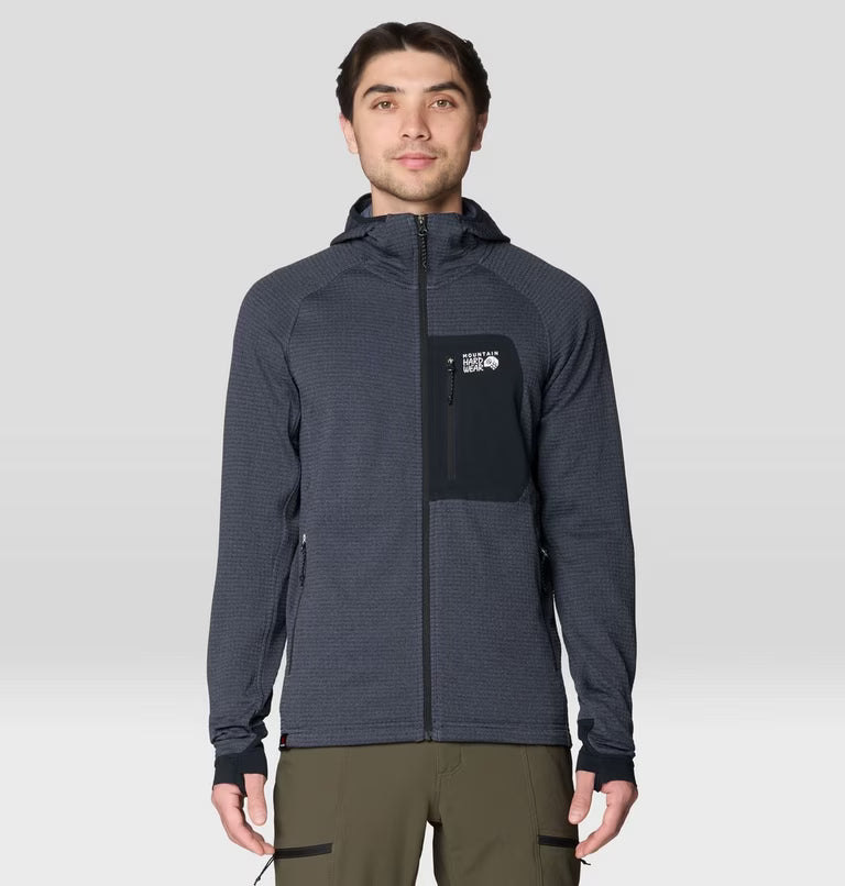 Men's Polartec® Power Grid™ Full Zip Hoody